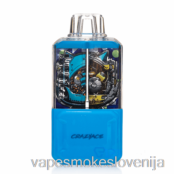 Vape Za Enkratno Uporabo Crazyace B15000 Borovničev Malinov Led Za Enkratno Uporabo